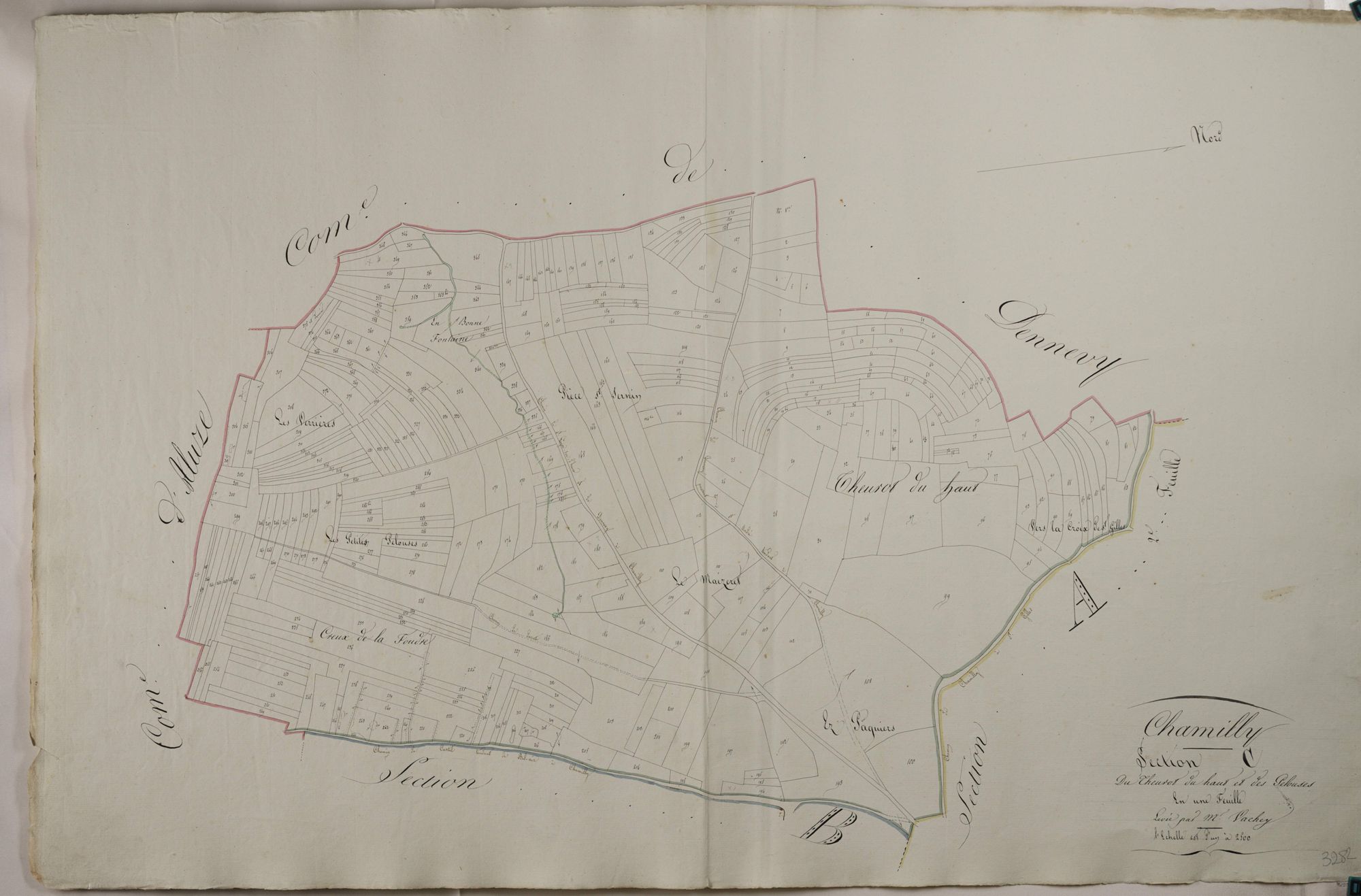 Chamilly - THEUROT, LE HAUT ET LES PELOUSES