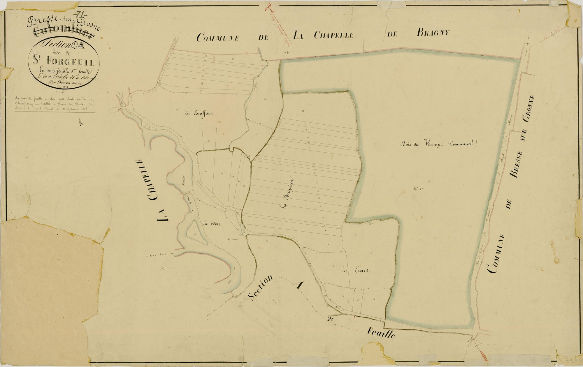 Champagny-sous-Uxelles - SAINT-FORGEUIL