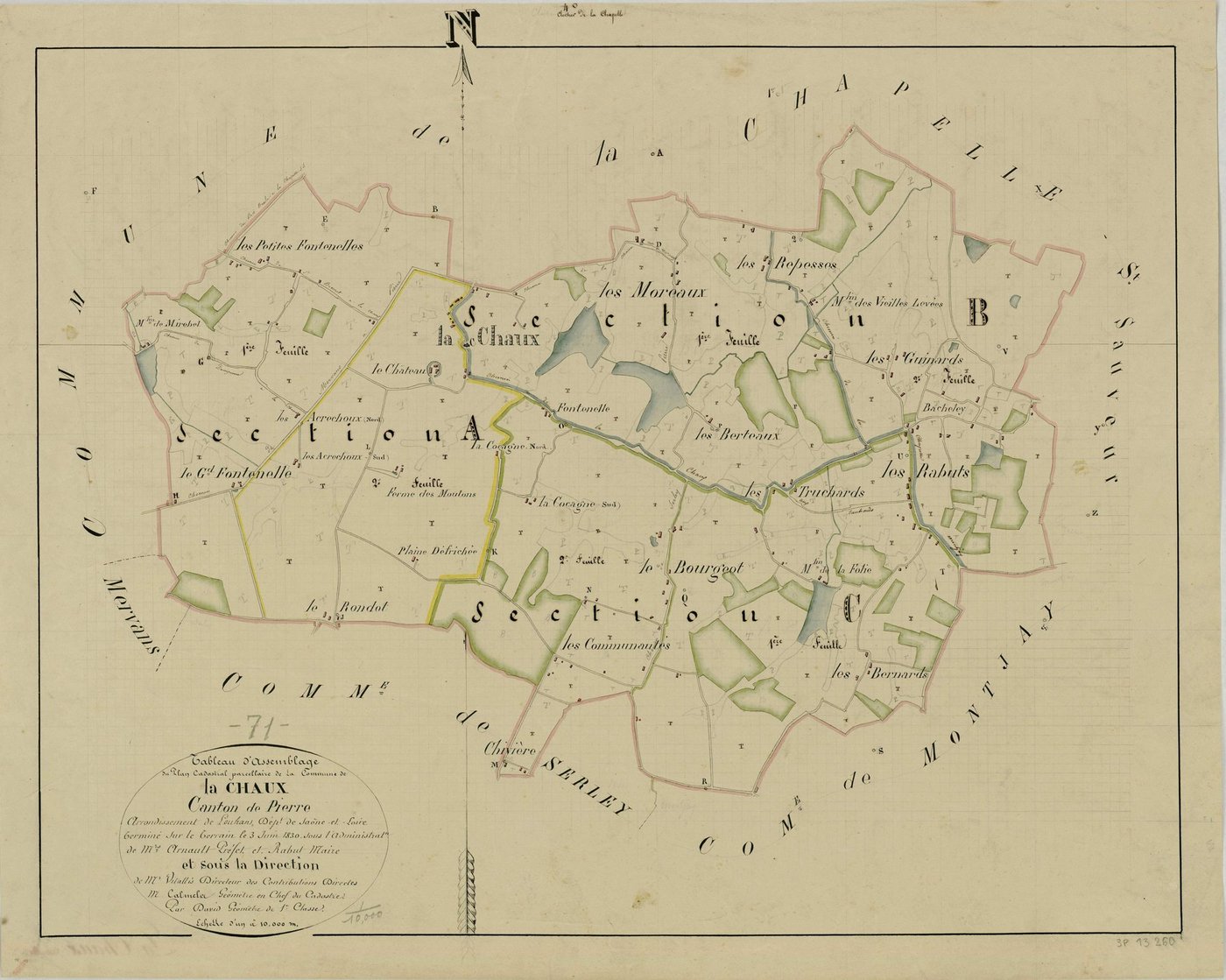Chaux - Toutes sections