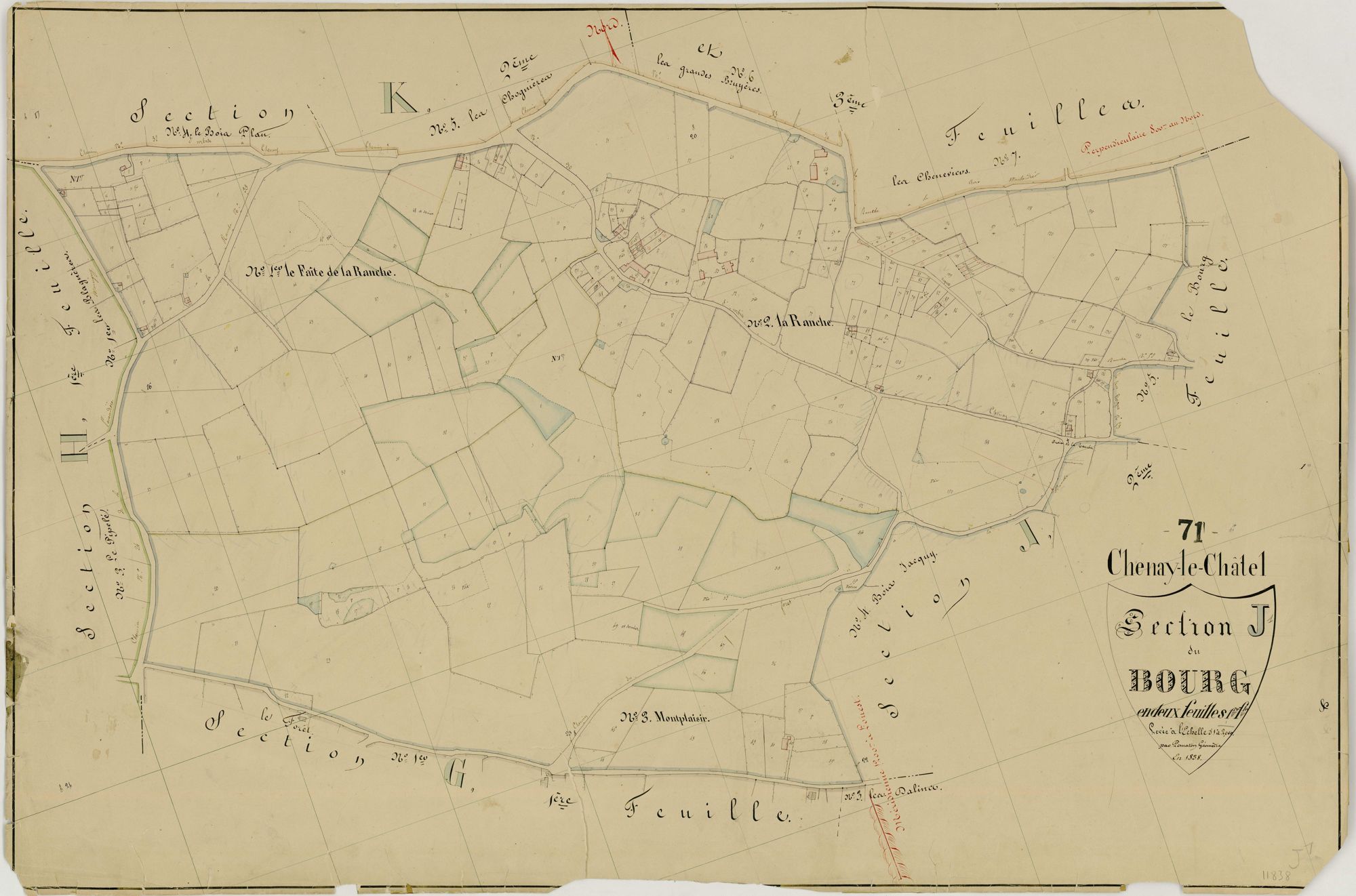 Chenay-le-Châtel - LE BOURG