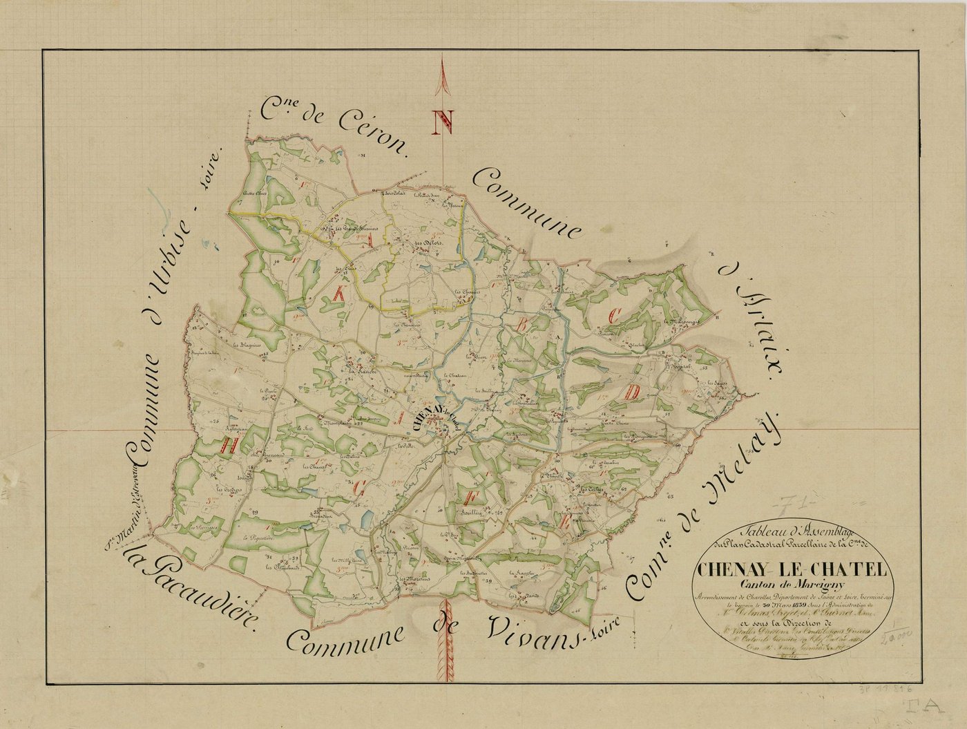 Chenay-le-Châtel - Toutes sections