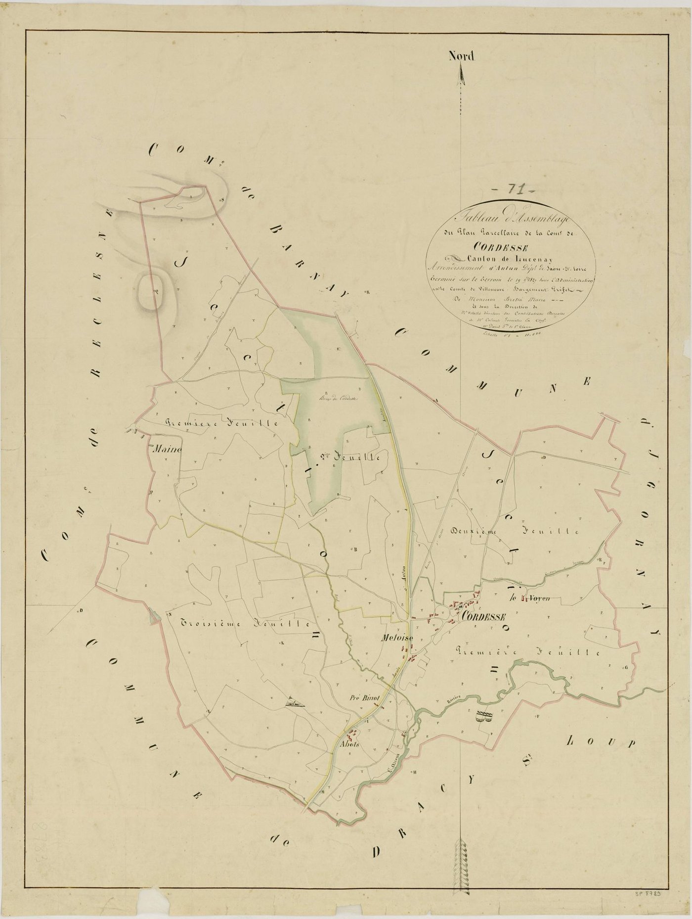 Cordesse - Toutes sections