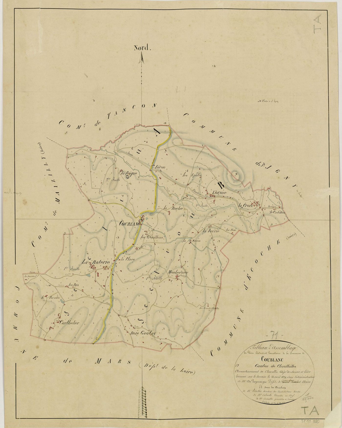 Coublanc - Toutes sections