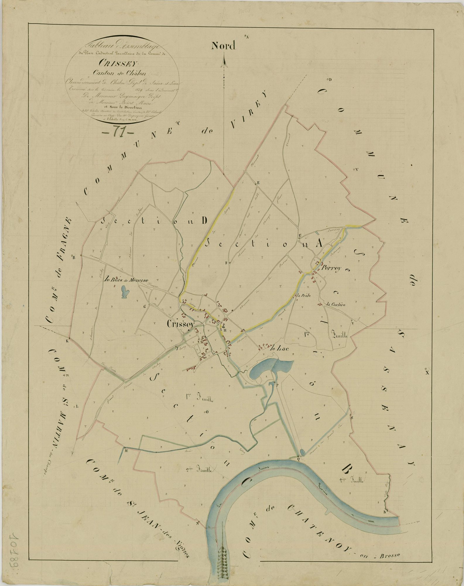 Crissey - Toutes sections