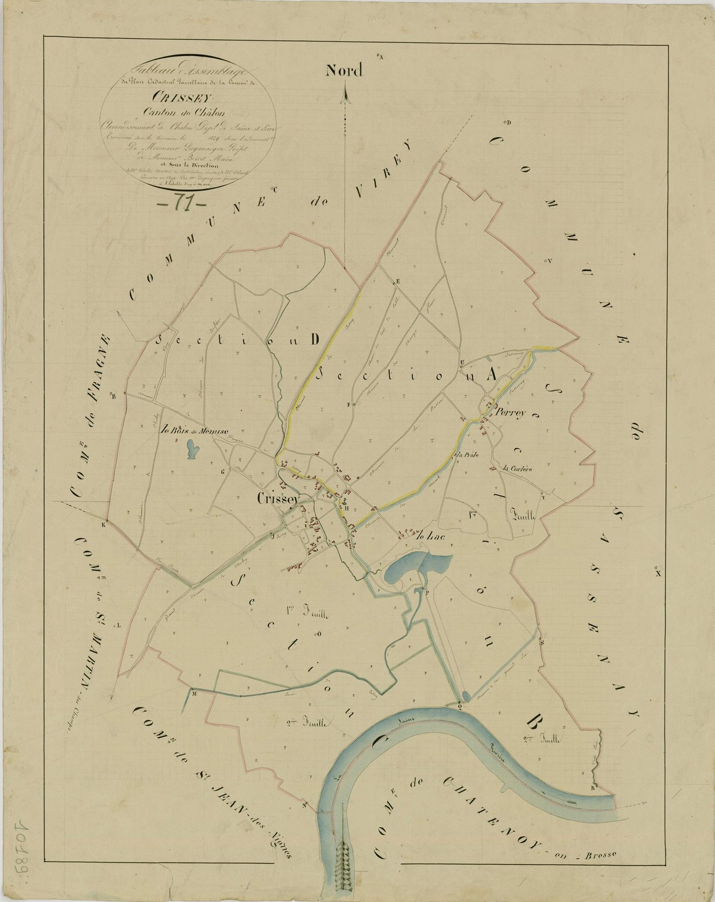 Crissey - Toutes sections