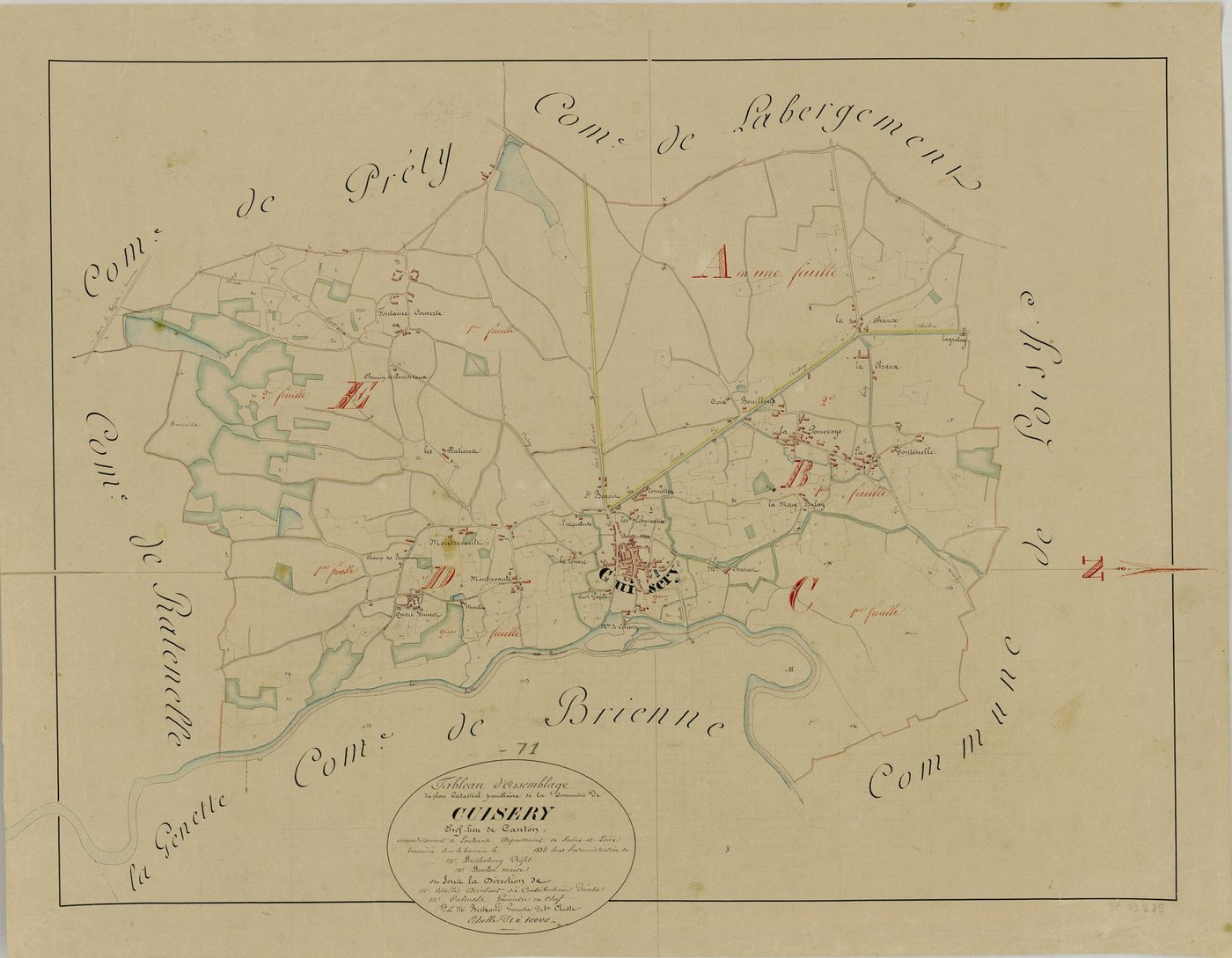 Cuisery - Toutes sections