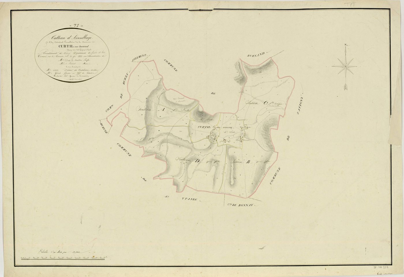 Curtil-sous-Burnand - Toutes sections