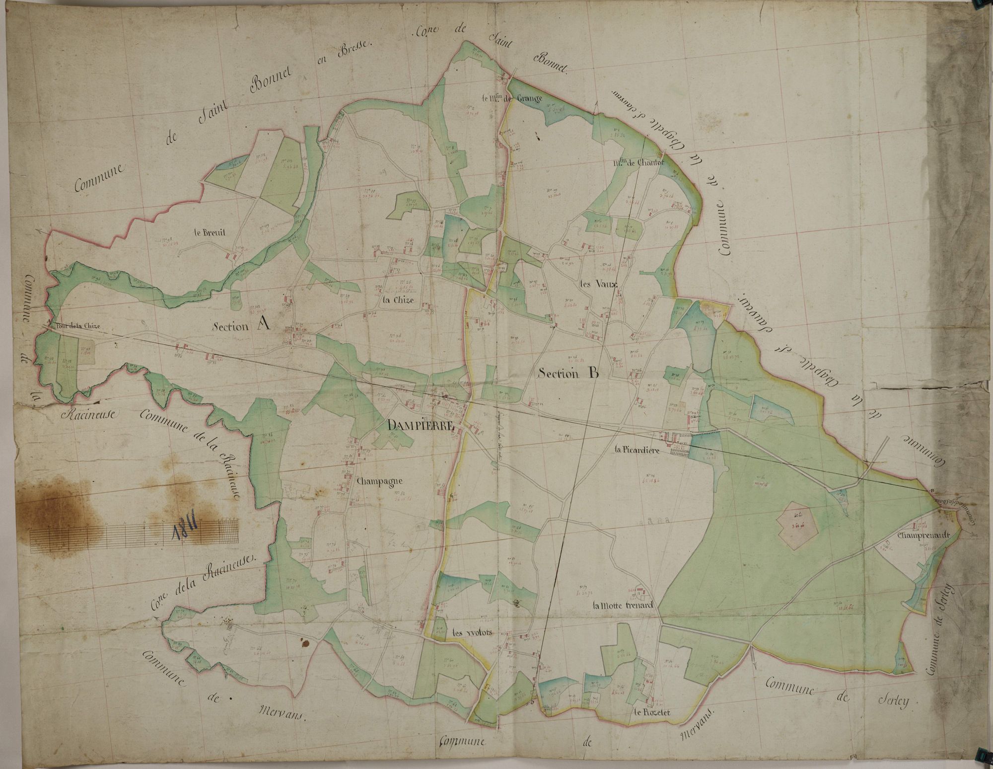 Dampierre-en-Bresse - Toutes sections