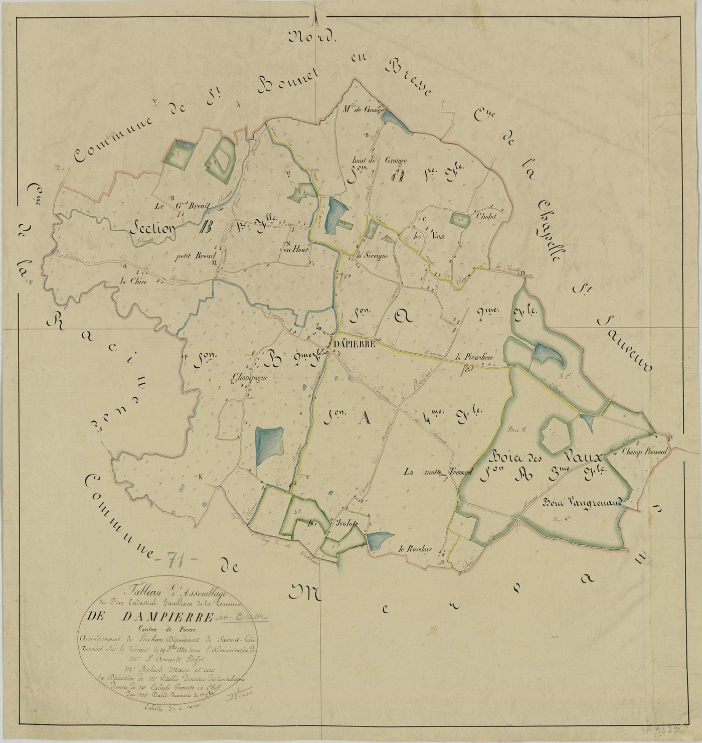 Dampierre-en-Bresse - Toutes sections