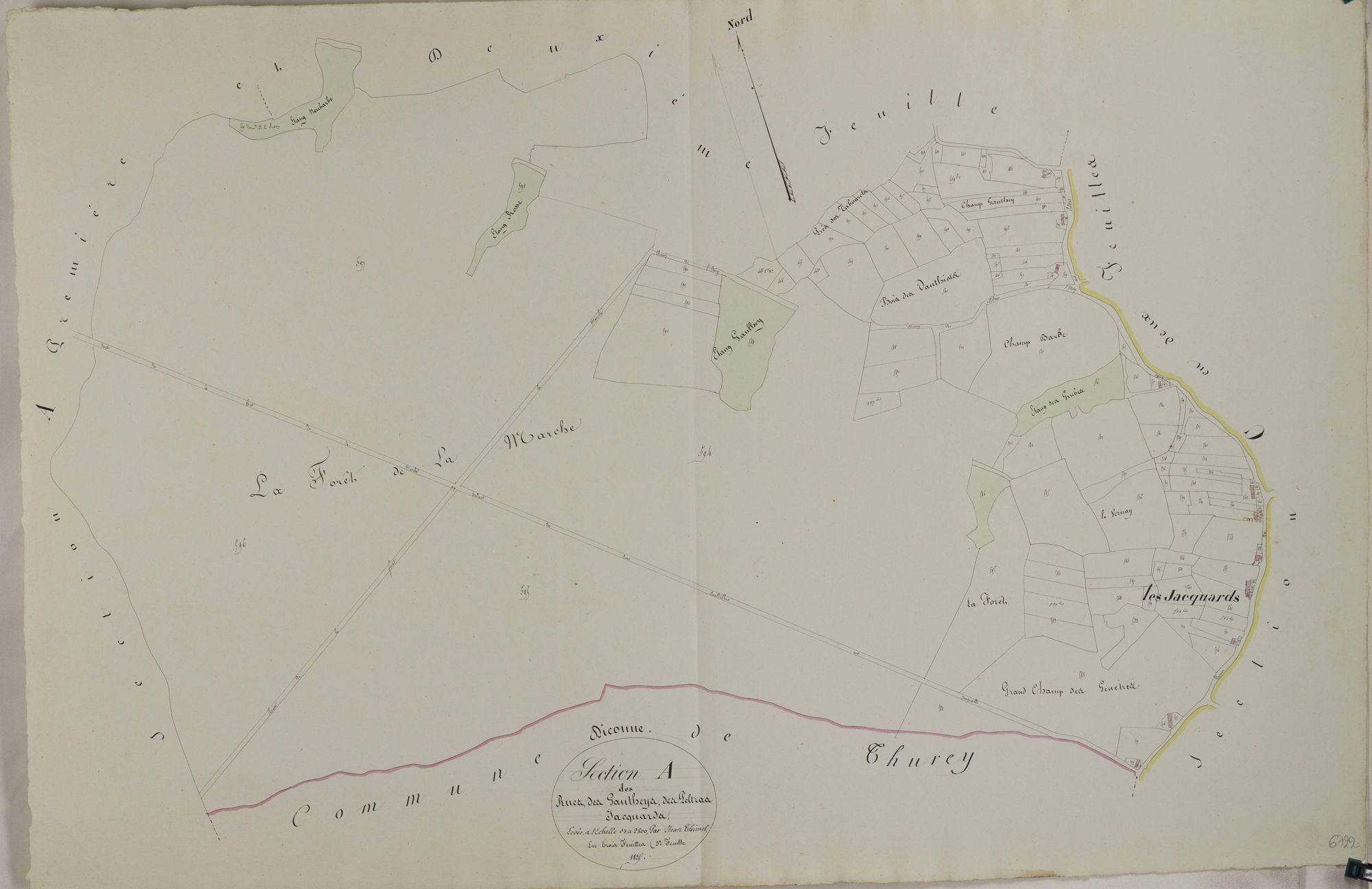 Diconne - LES RUES BOURDILLONS, LES GAUTHEYS, LES PELTRATS, LES JACQUARDS