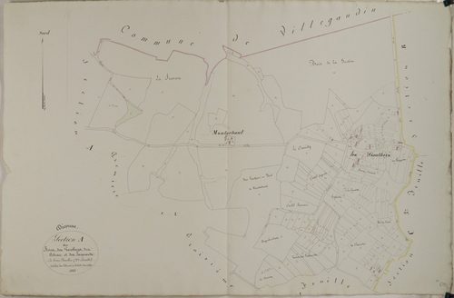 Diconne - LES RUES BOURDILLONS, LES GAUTHEYS, LES PELTRATS, LES JACQUARDS
