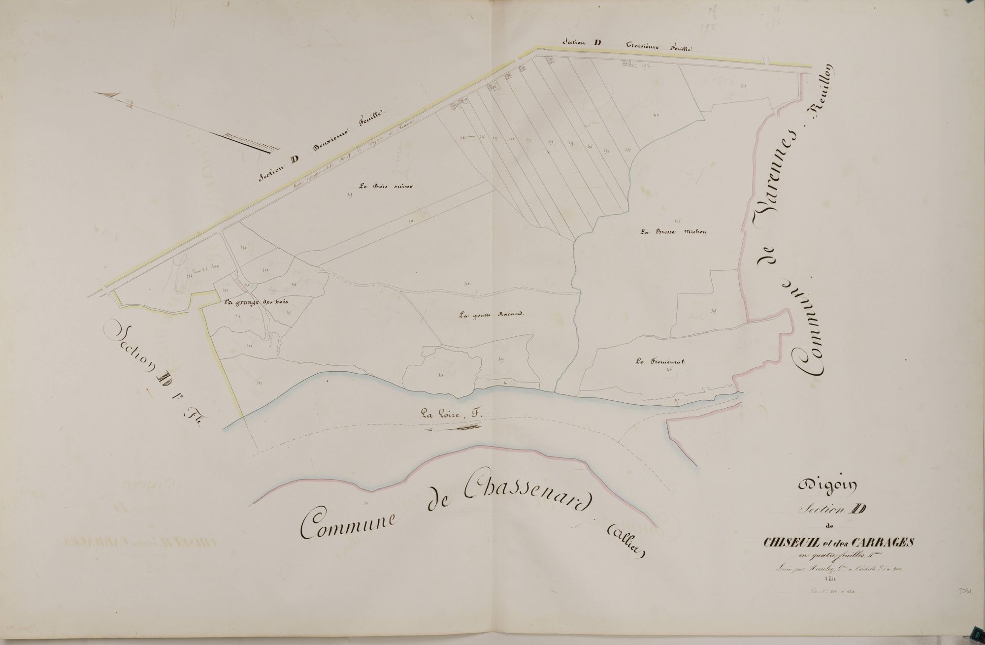 Digoin - CHISEUIL, LES CARRAGES