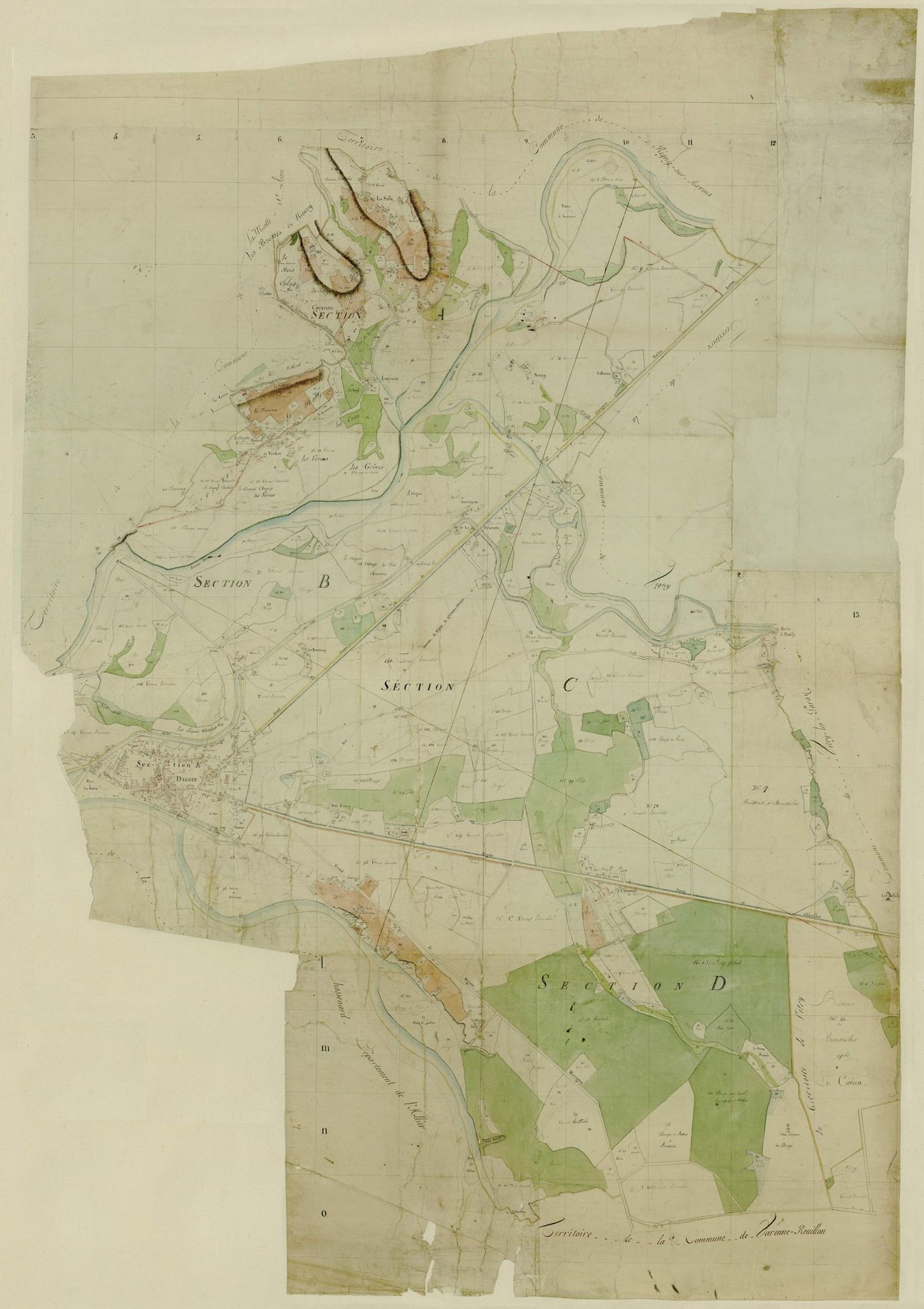 Digoin - Toutes sections