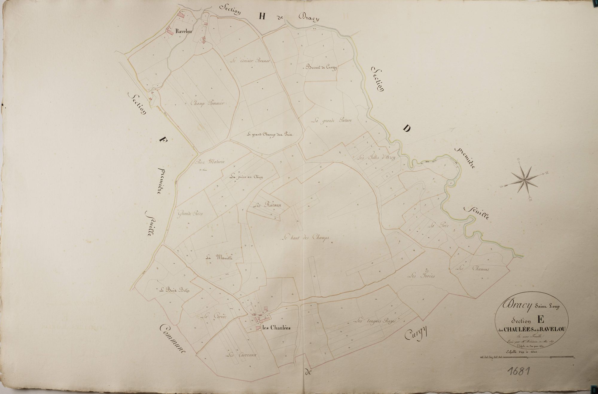 Dracy-Saint-Loup - LES CHAULEES, RAVELOU
