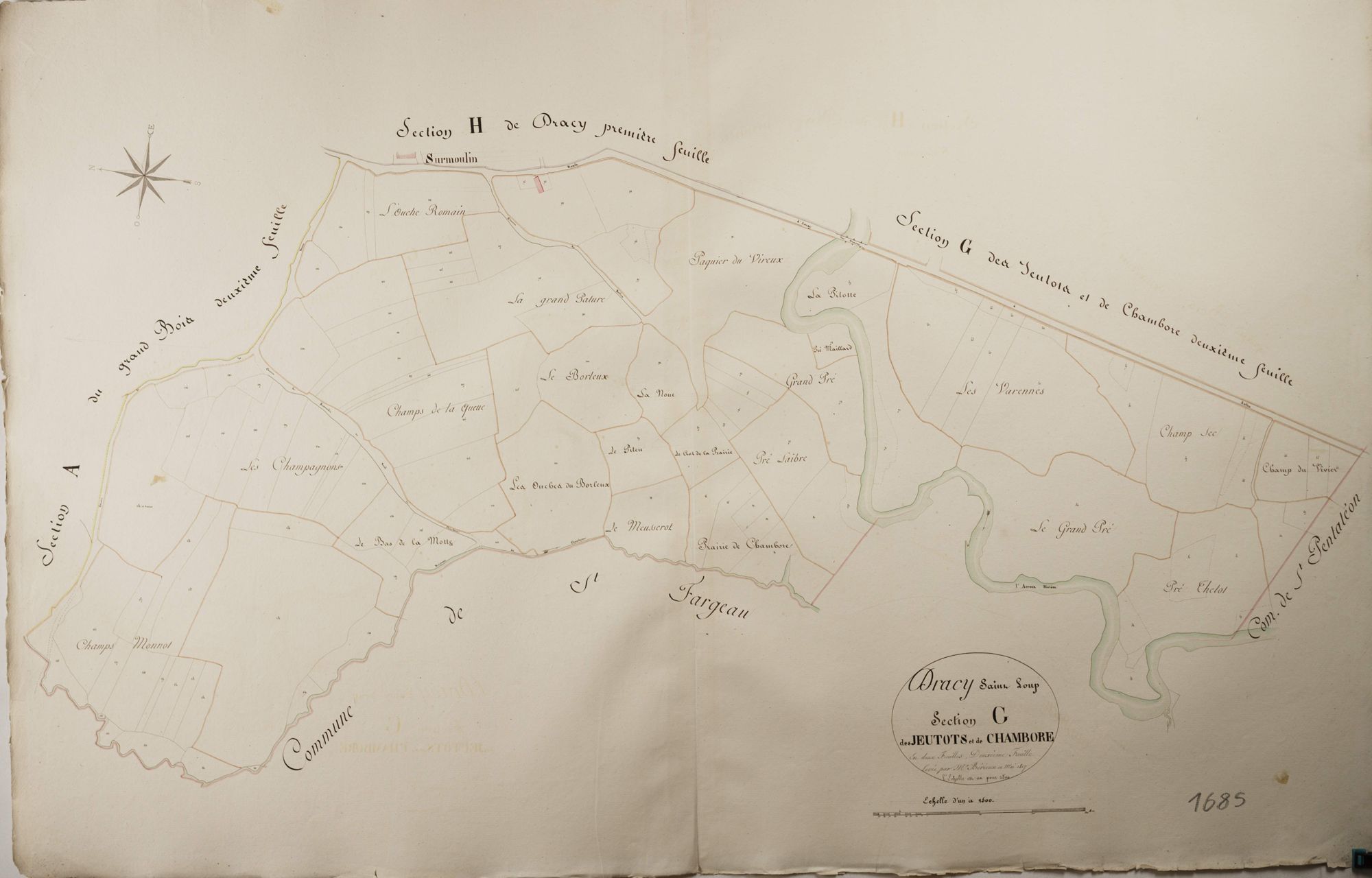 Dracy-Saint-Loup - LES JEUTOTS, CHAMBORE