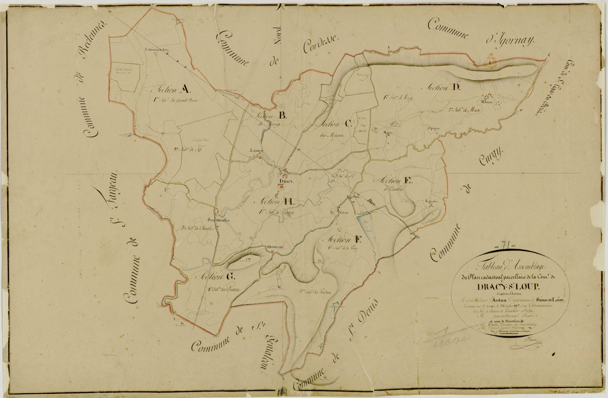 Dracy-Saint-Loup - Toutes sections
