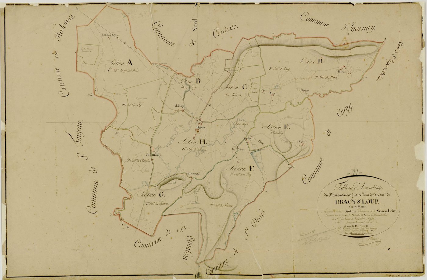 Dracy-Saint-Loup - Toutes sections