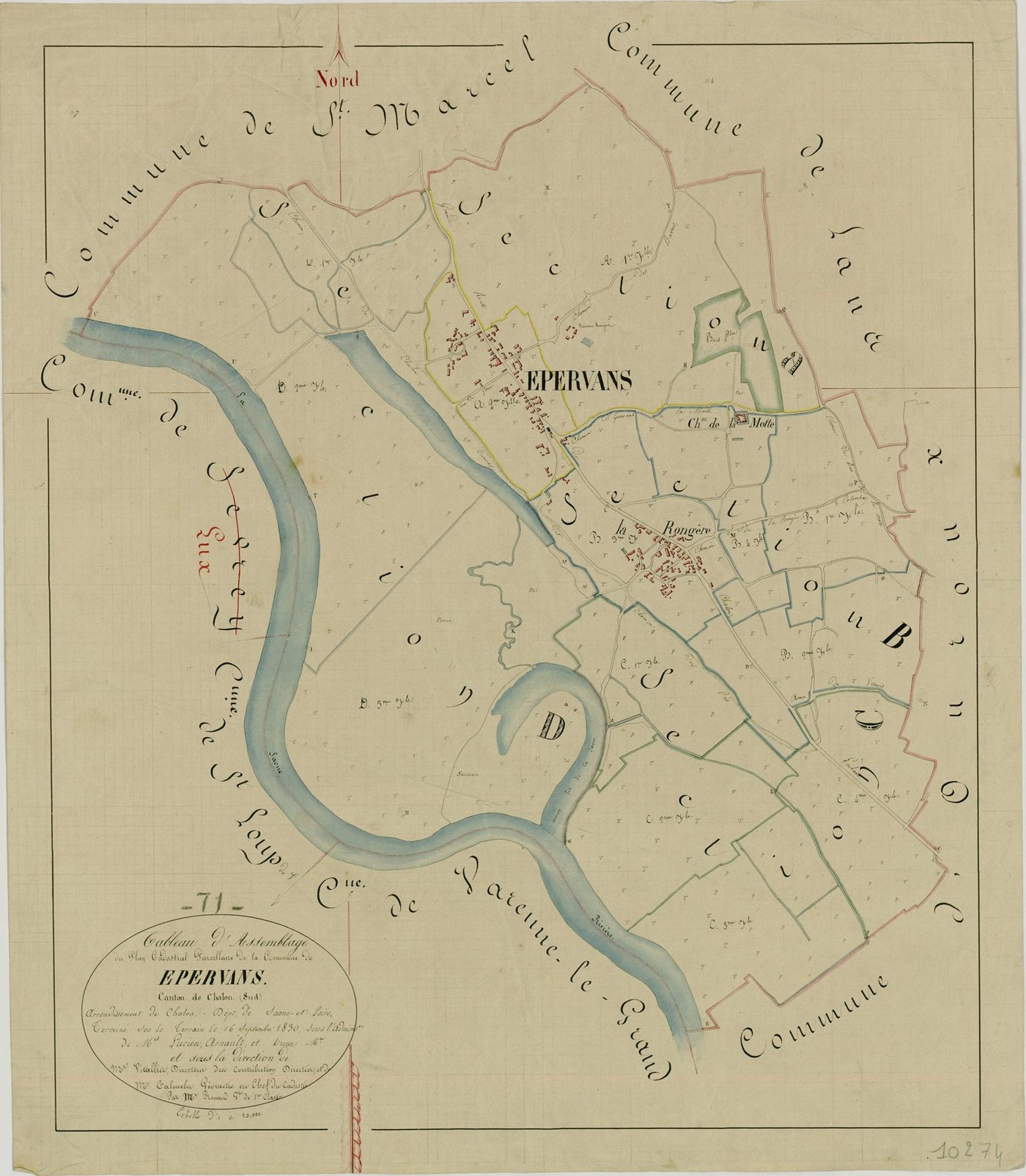 Epervans - Toutes sections