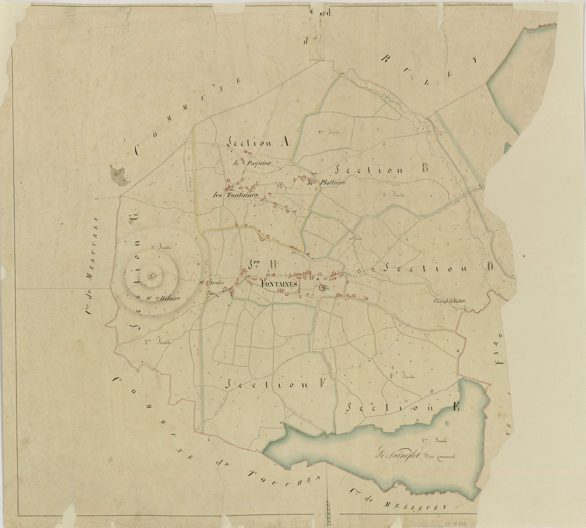 Fontaines - Toutes sections
