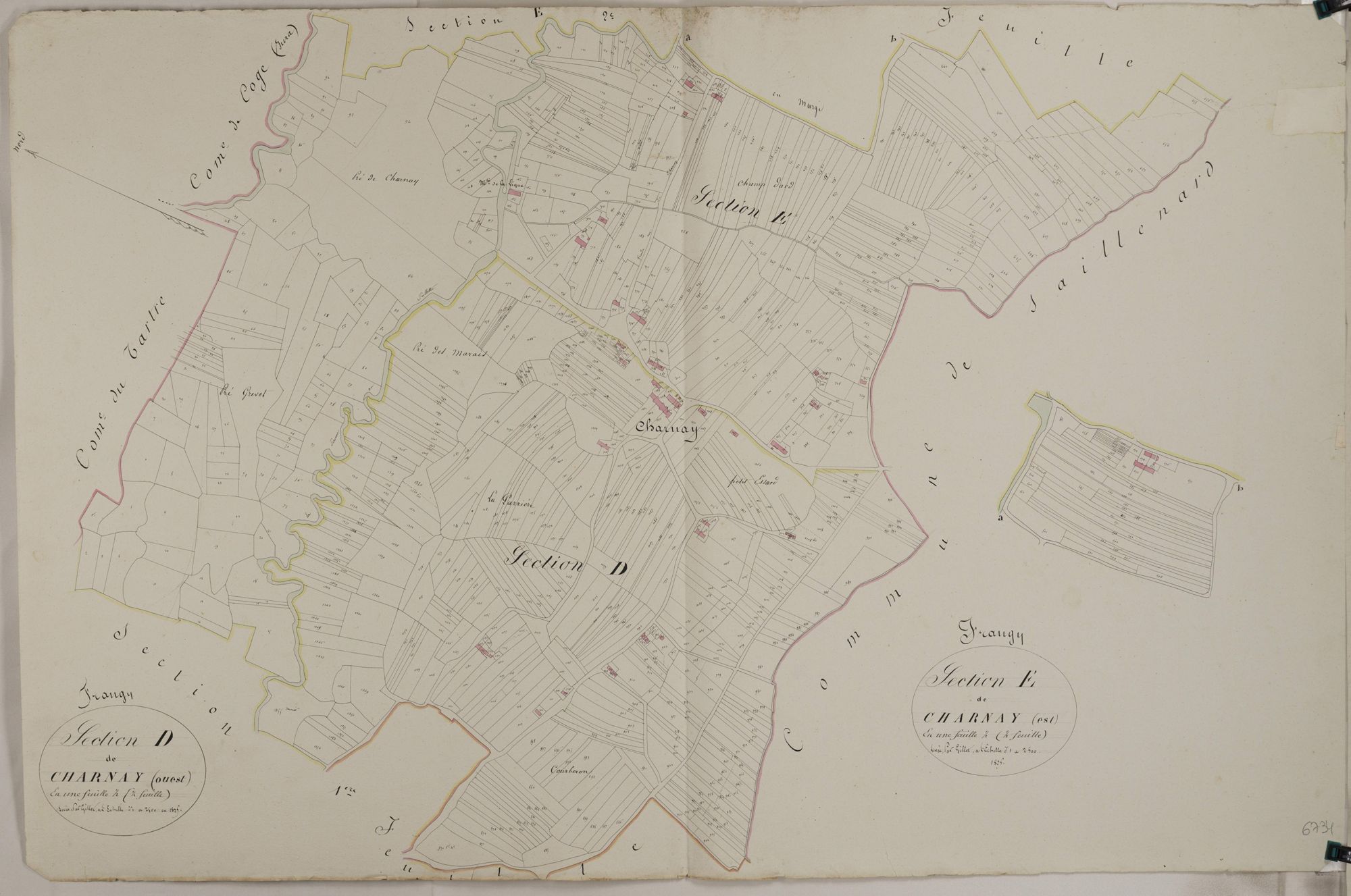 Frangy - CHARNAY OUEST, CHARNAY EST