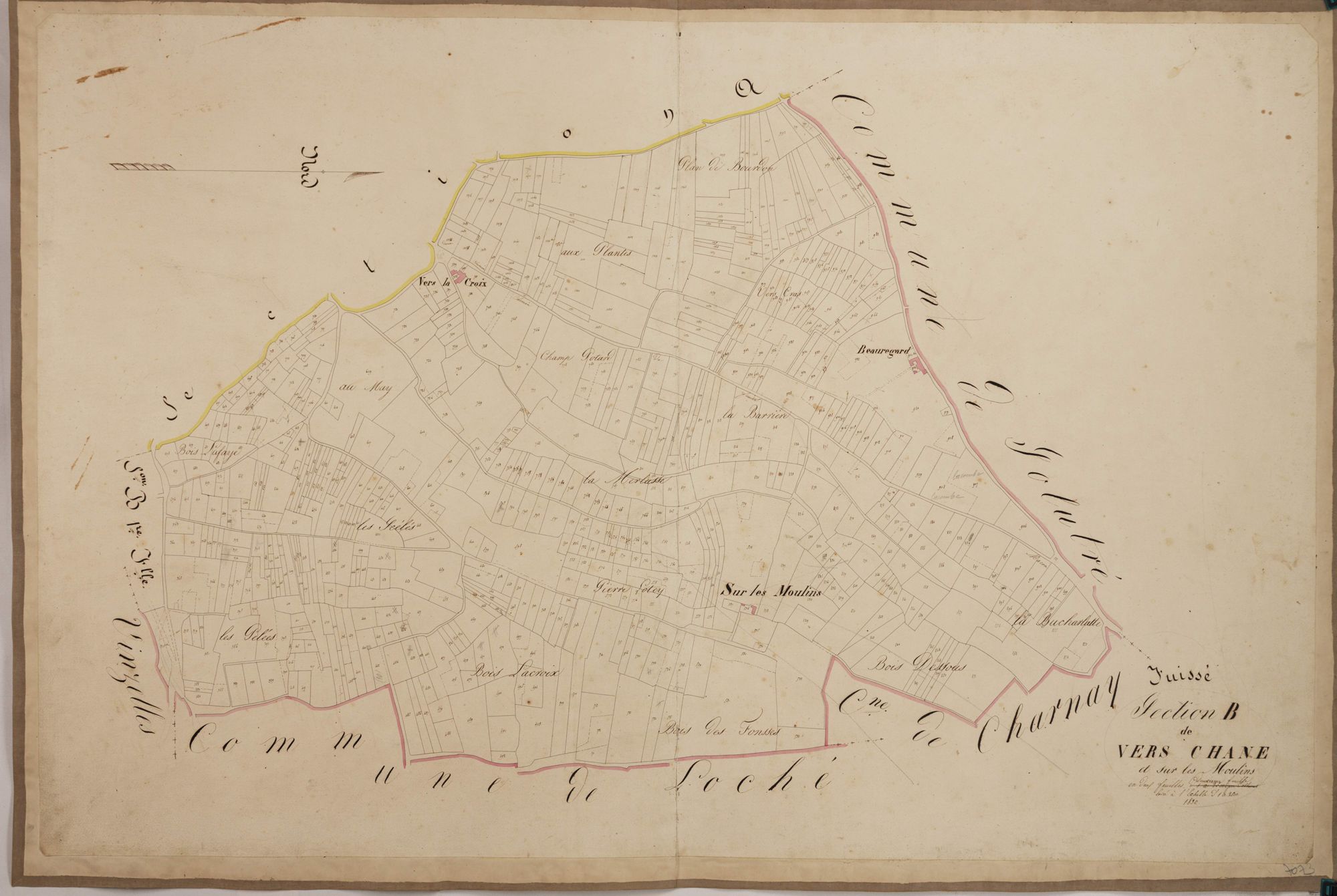 Fuissé - VERS CHANES, SUR LES MOULINS