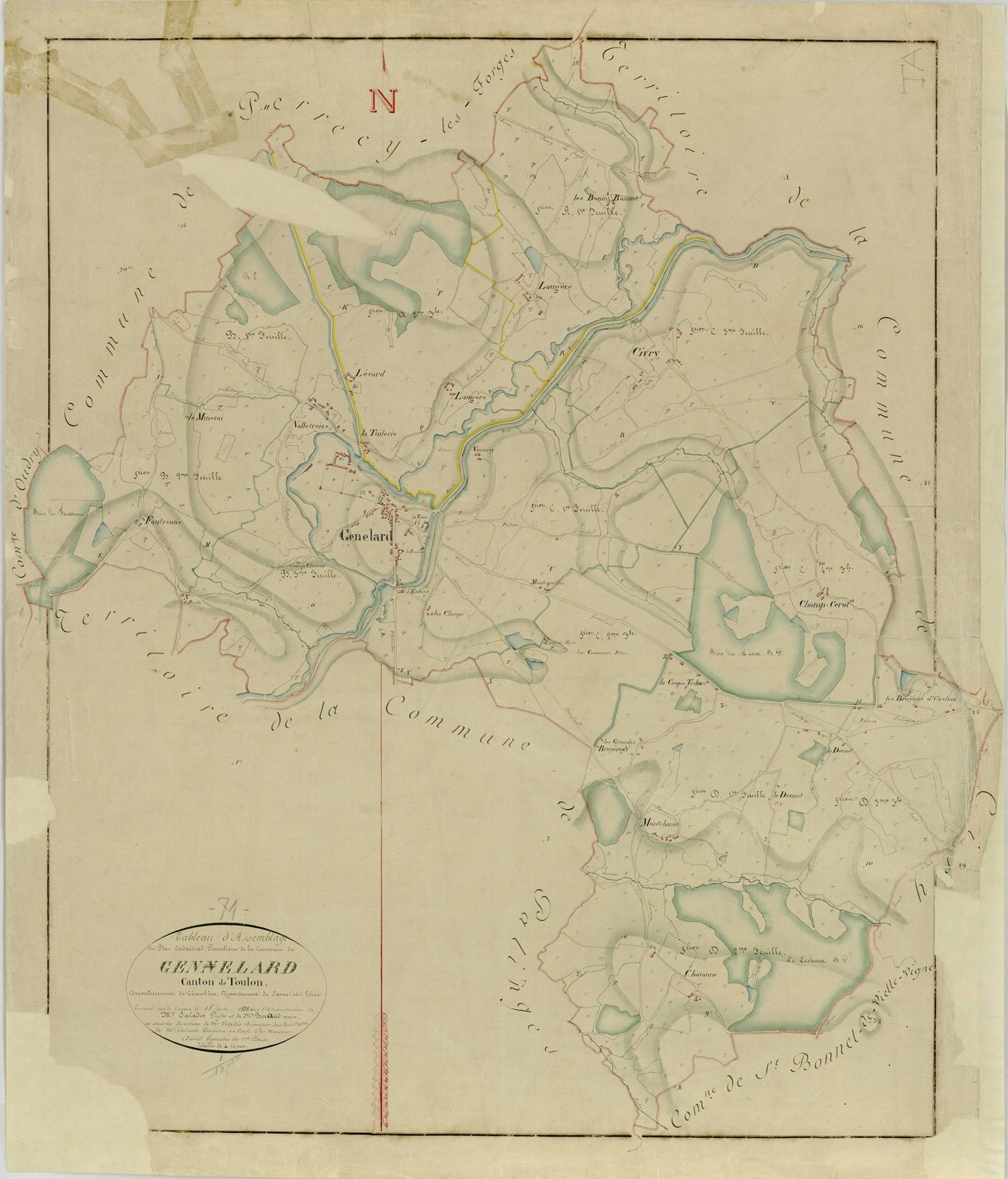 Génelard - Toutes sections