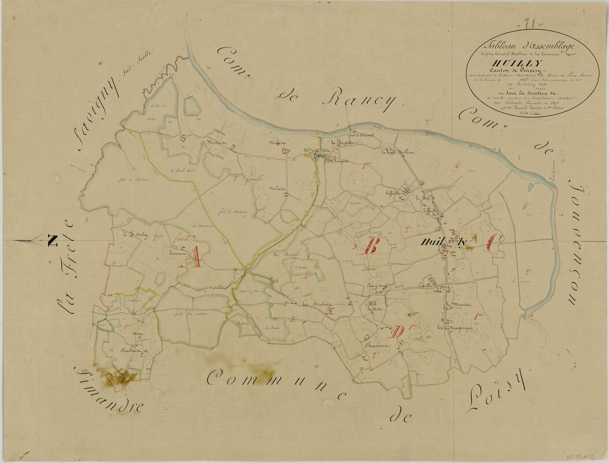Huilly - Toutes sections