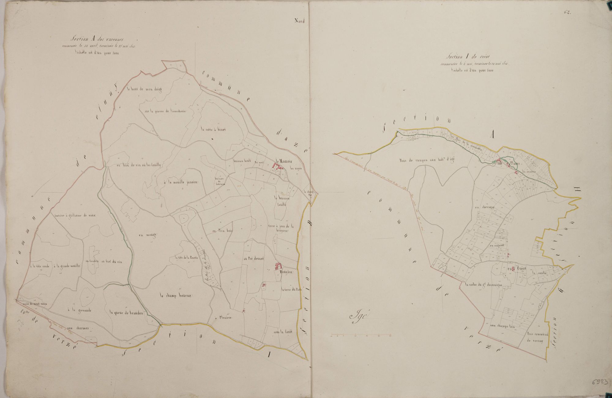Igé - LES VARENNES, CREOT