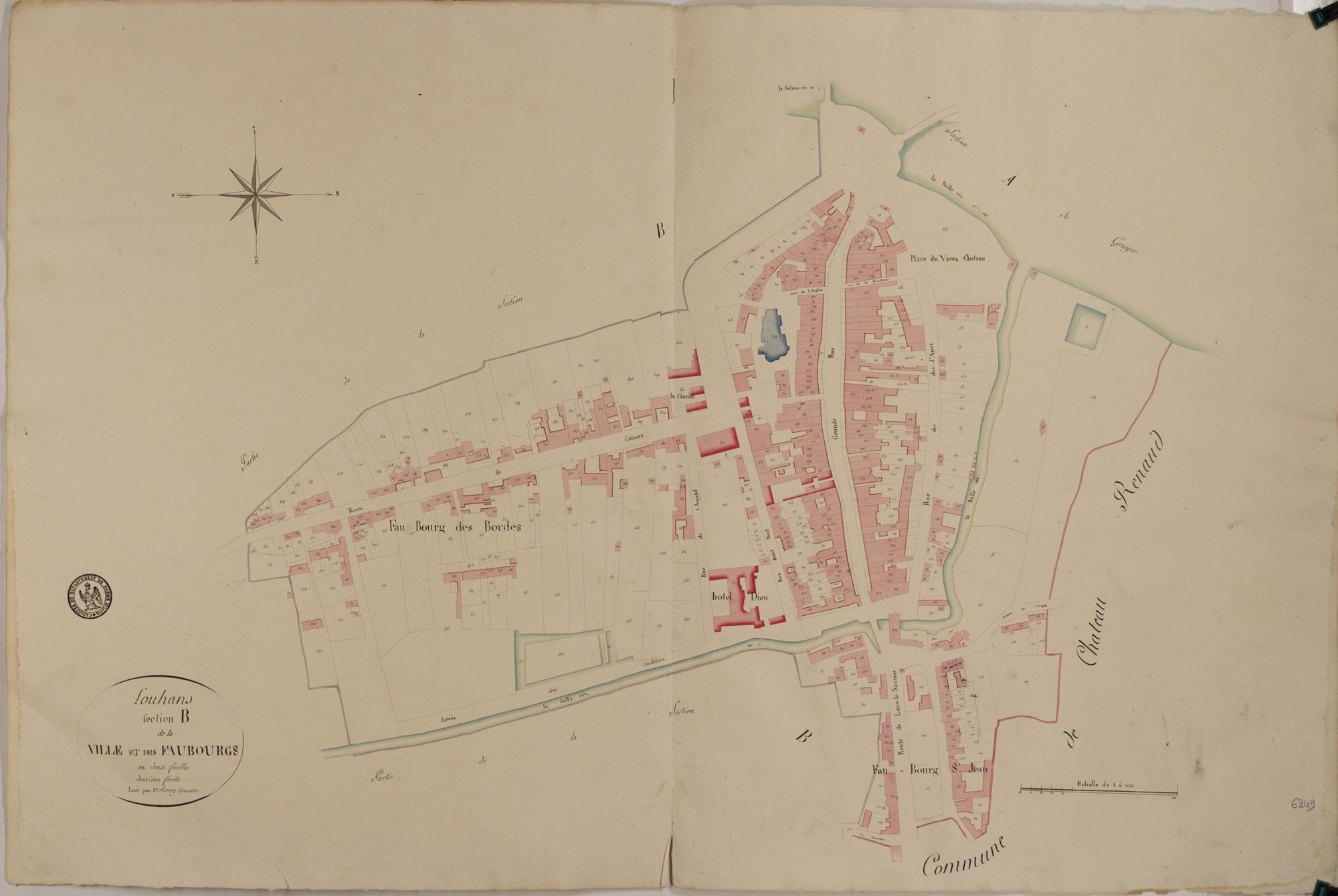 Louhans - LA VILLE, LES FAUBOURGS