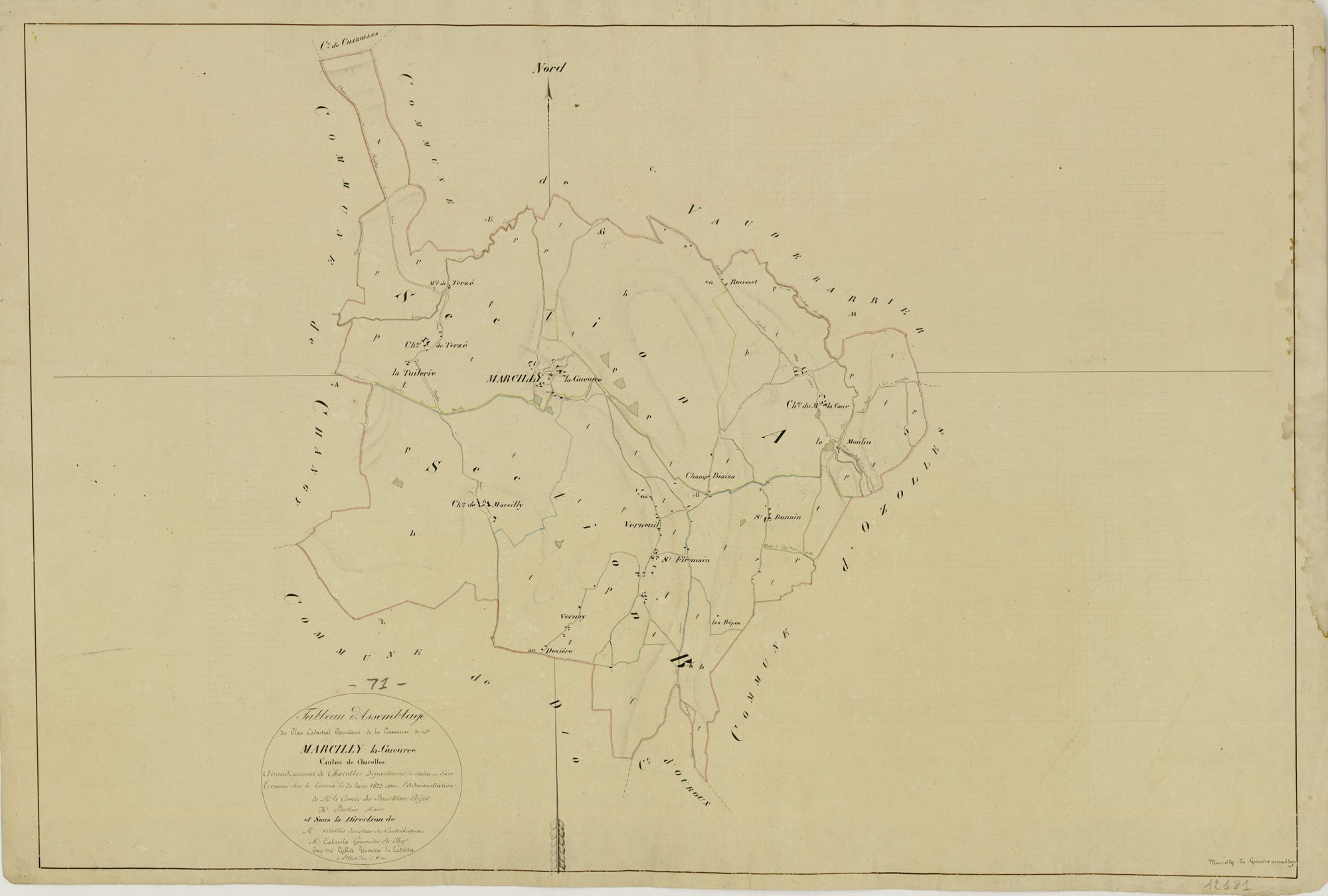 Marcilly-la-Gueurce - Toutes sections