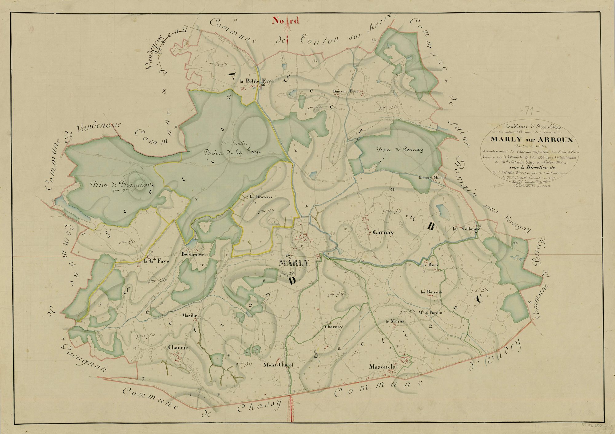 Marly-sur-Arroux - Toutes sections