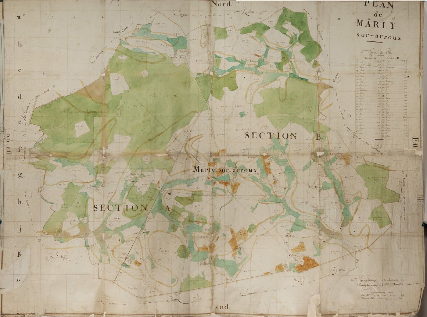 Marly-sur-Arroux - Toutes sections