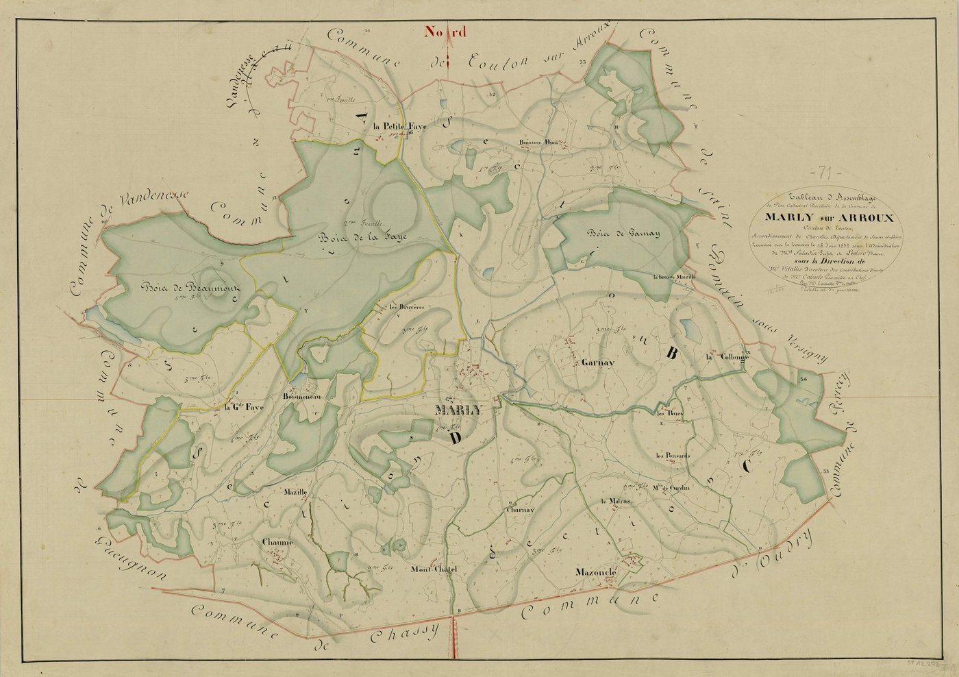 Marly-sur-Arroux - Toutes sections