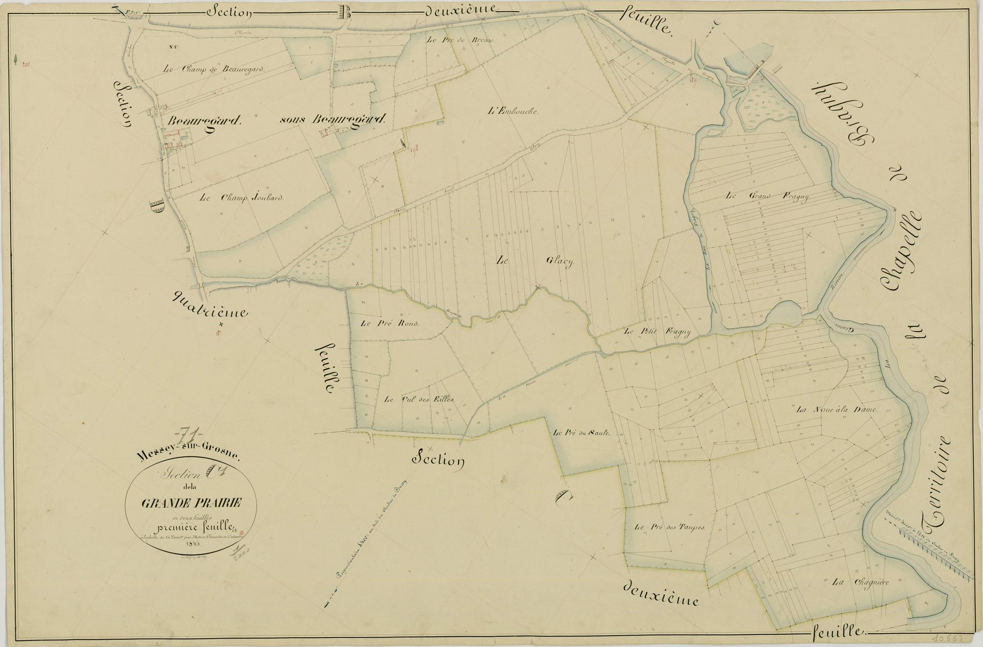 Messey-sur-Grosne - LA GRANDE PRAIRIE