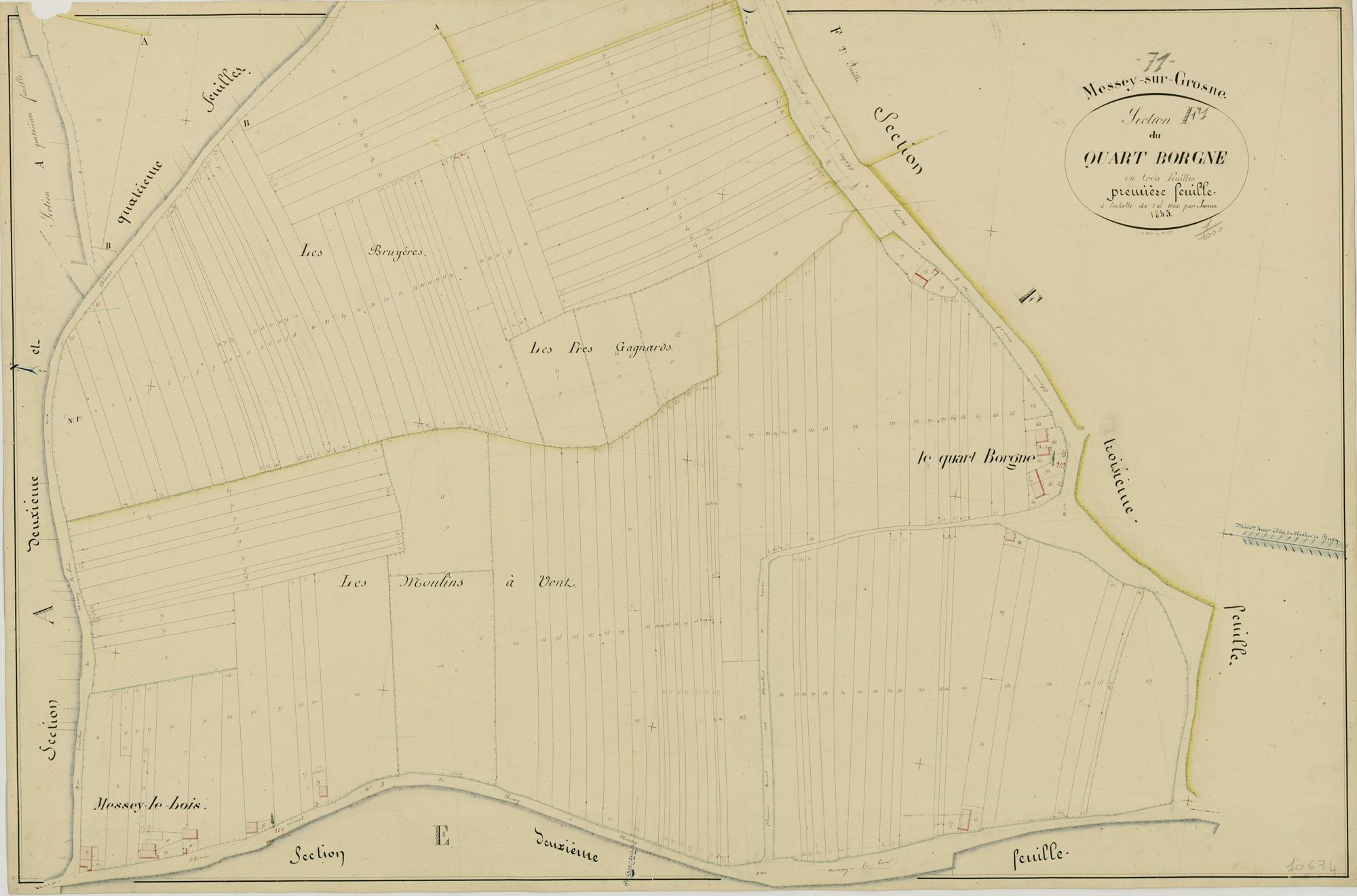 Messey-sur-Grosne - LE QUART BORGNE