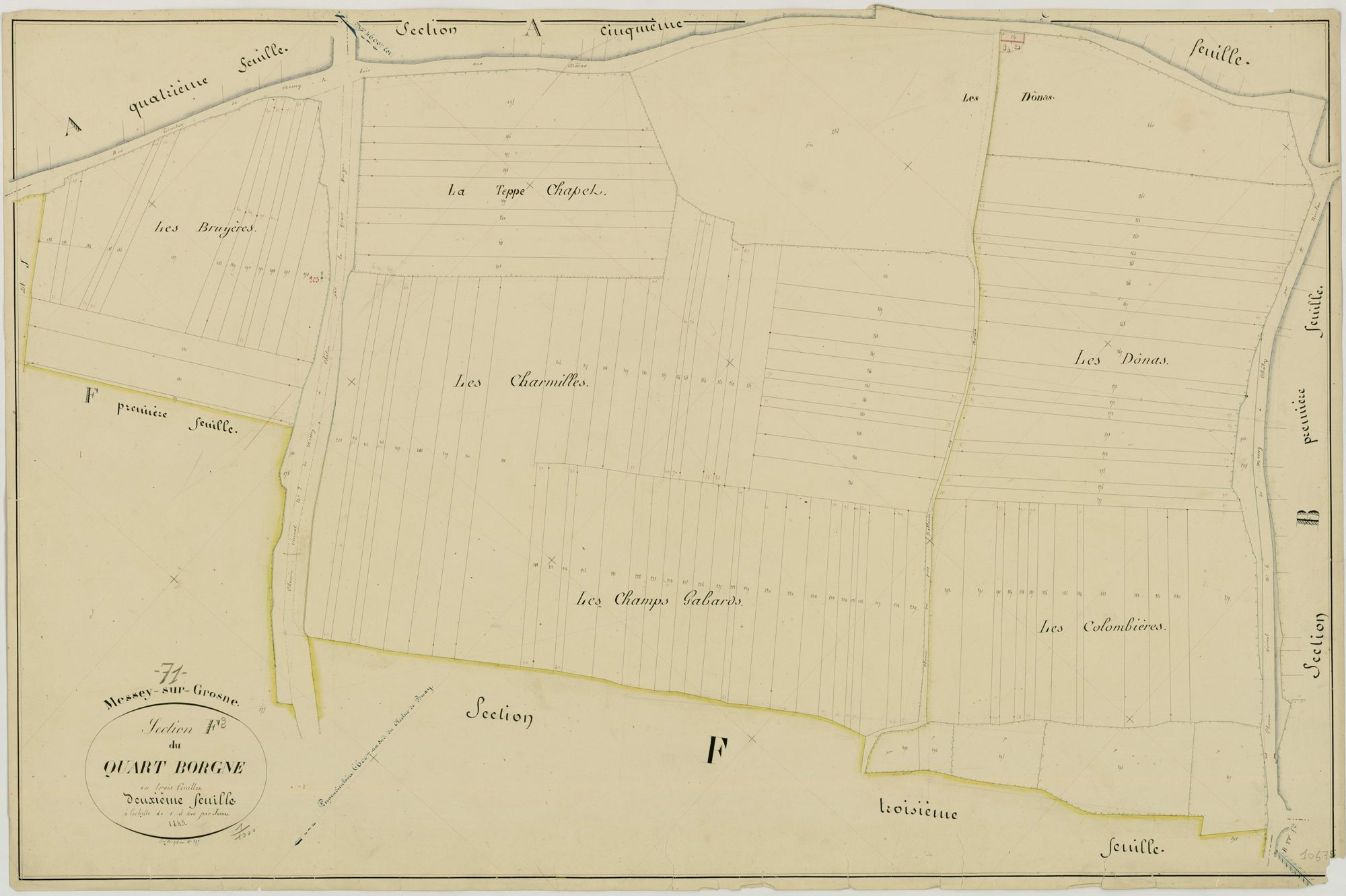 Messey-sur-Grosne - LE QUART BORGNE