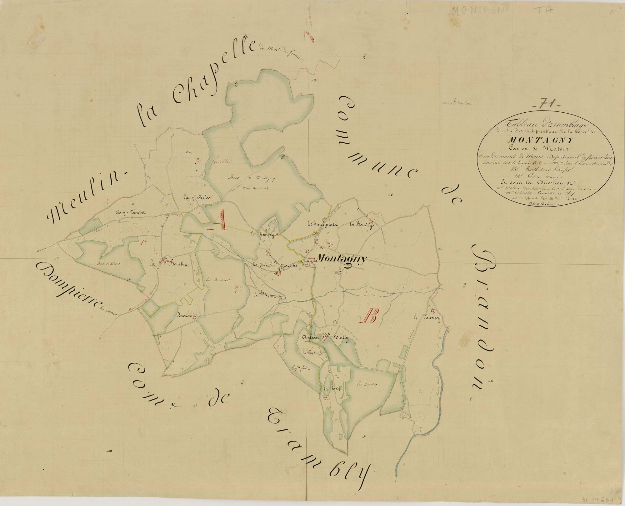 Montagny-sur-Grosne - Toutes sections