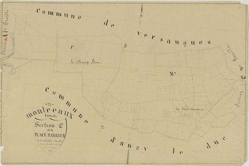 Montceaux-l'Etoile - LE PLAN BARBIER
