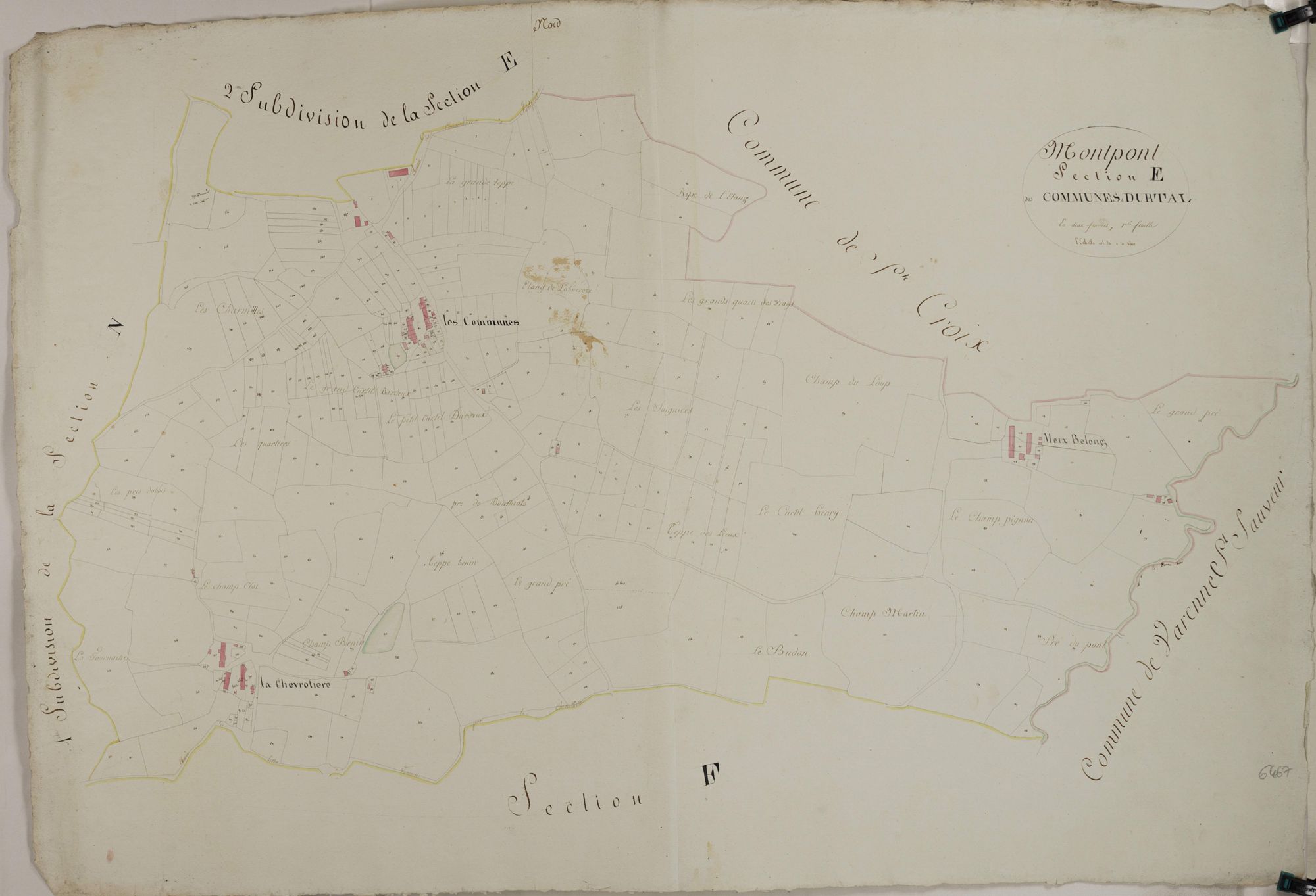 Montpont - LES COMMUNES, DURTAL