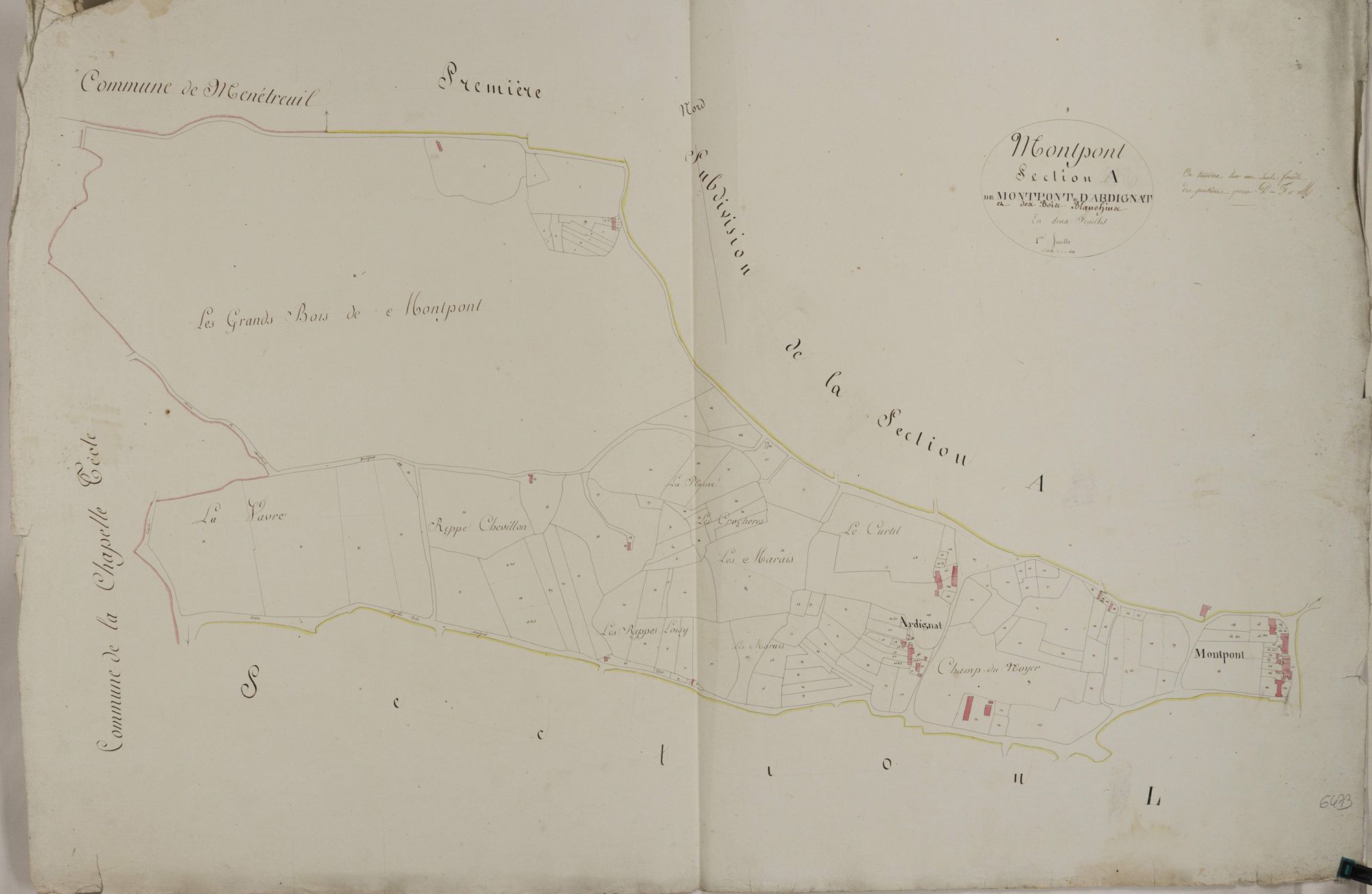 Montpont - MONTPONT, ARDIGNAT, LES BOIS BLANCHINS