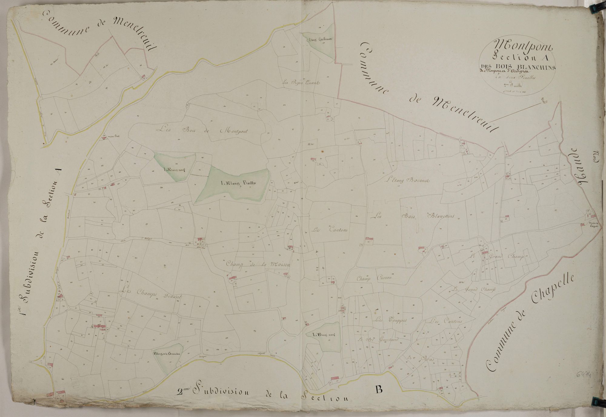 Montpont - MONTPONT, ARDIGNAT, LES BOIS BLANCHINS