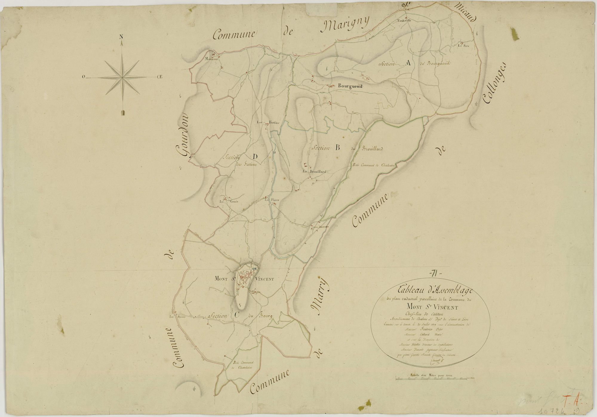 Mont-Saint-Vincent - Toutes sections