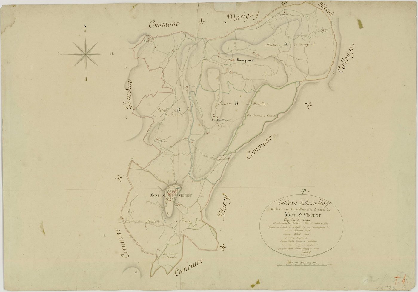 Mont-Saint-Vincent - Toutes sections