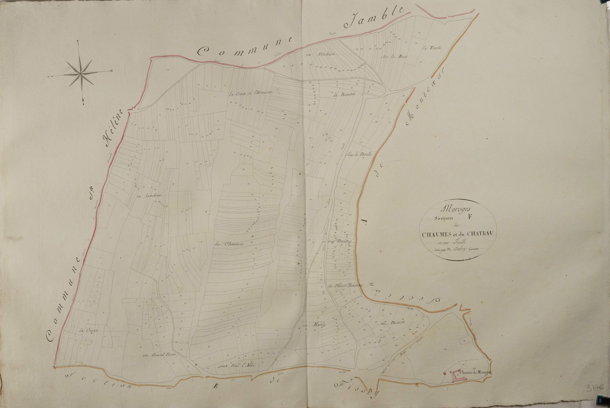 Moroges - LES CHAUMES, LE CHÂTEAU
