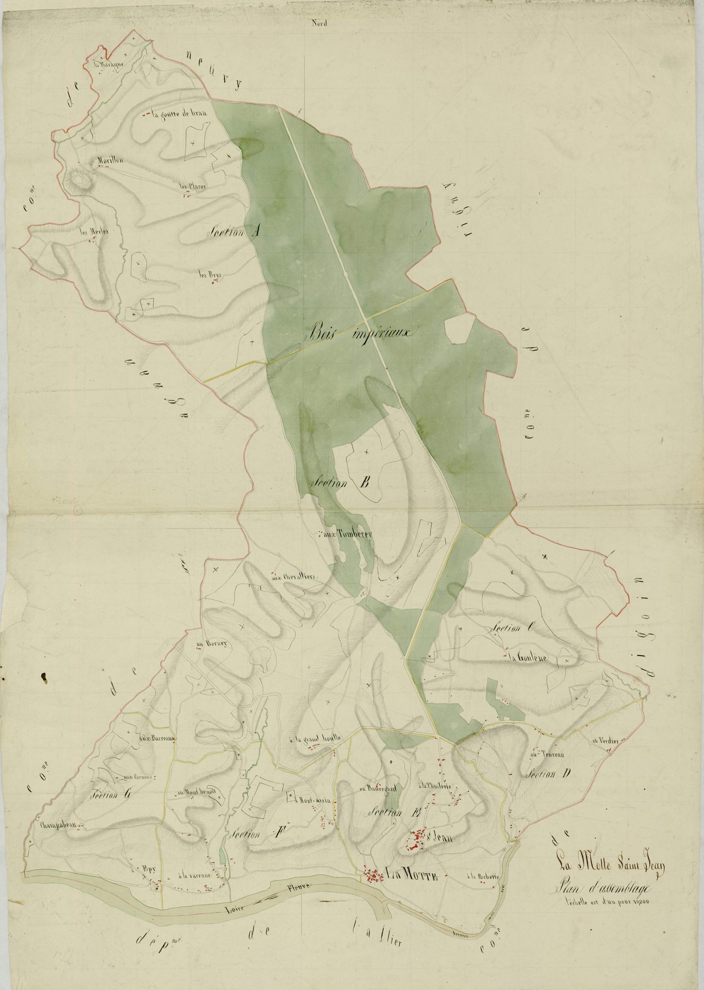 Motte-Saint-Jean - Toutes sections