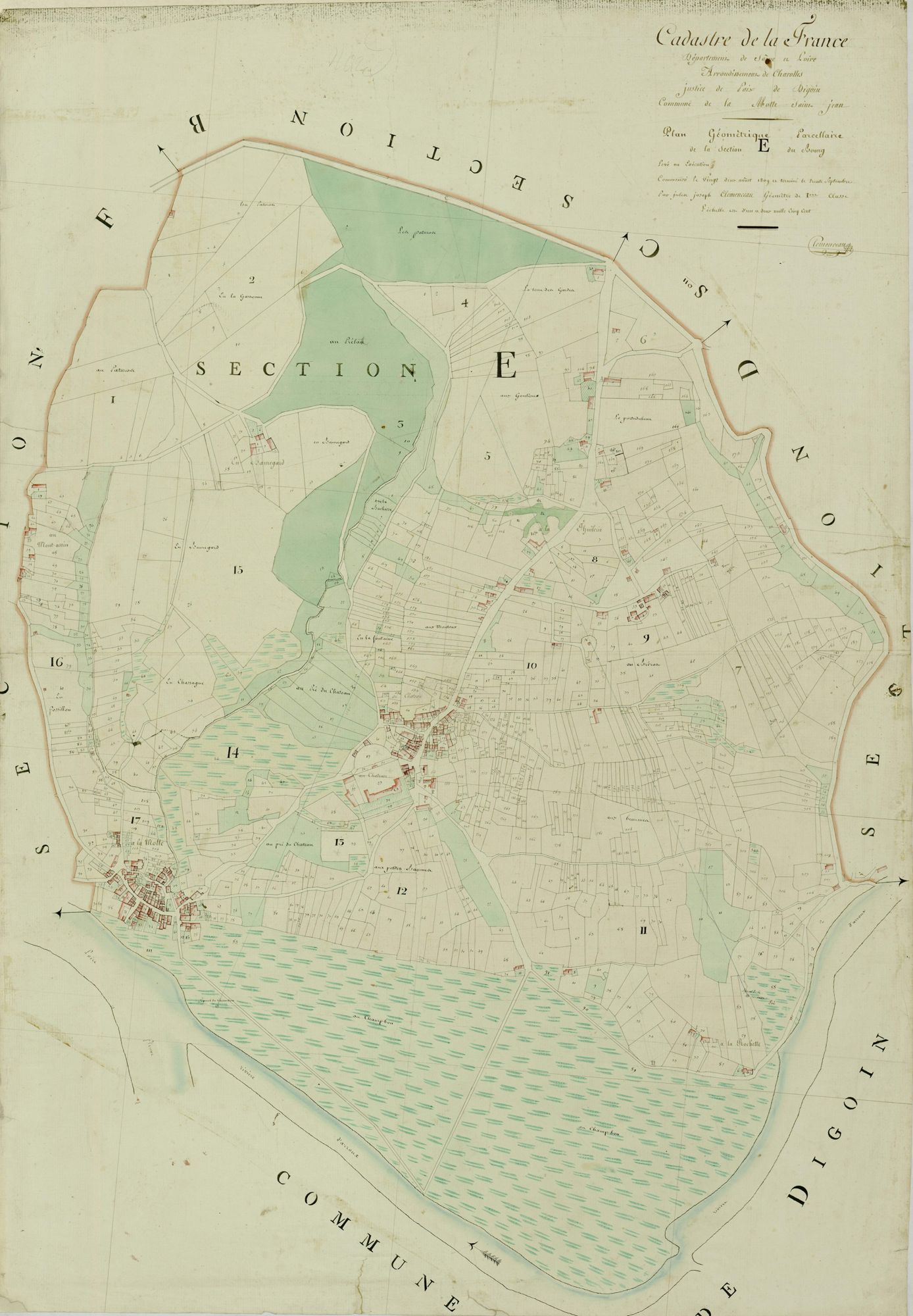 Motte-Saint-Jean - LE BOURG