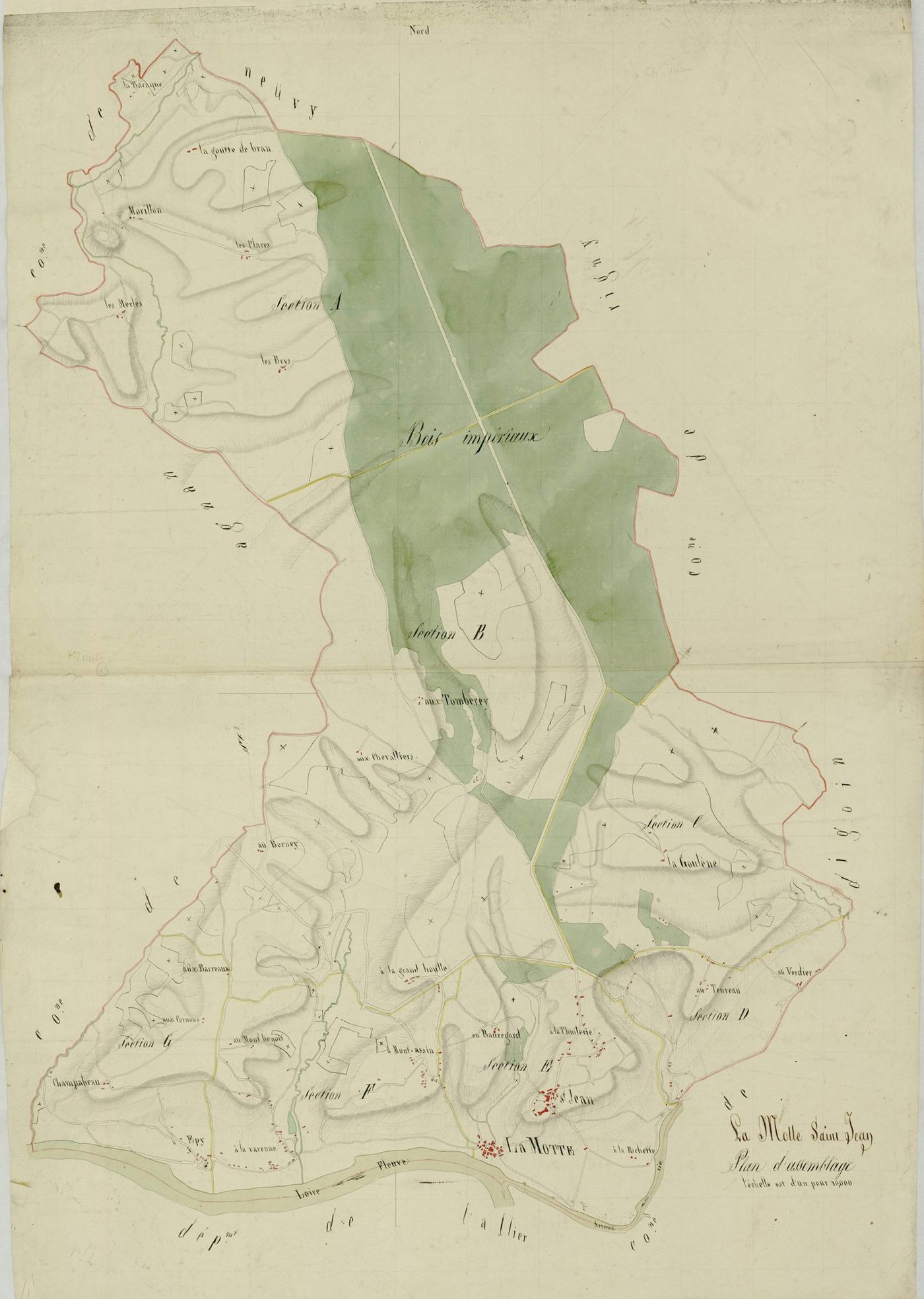 Motte-Saint-Jean - Toutes sections