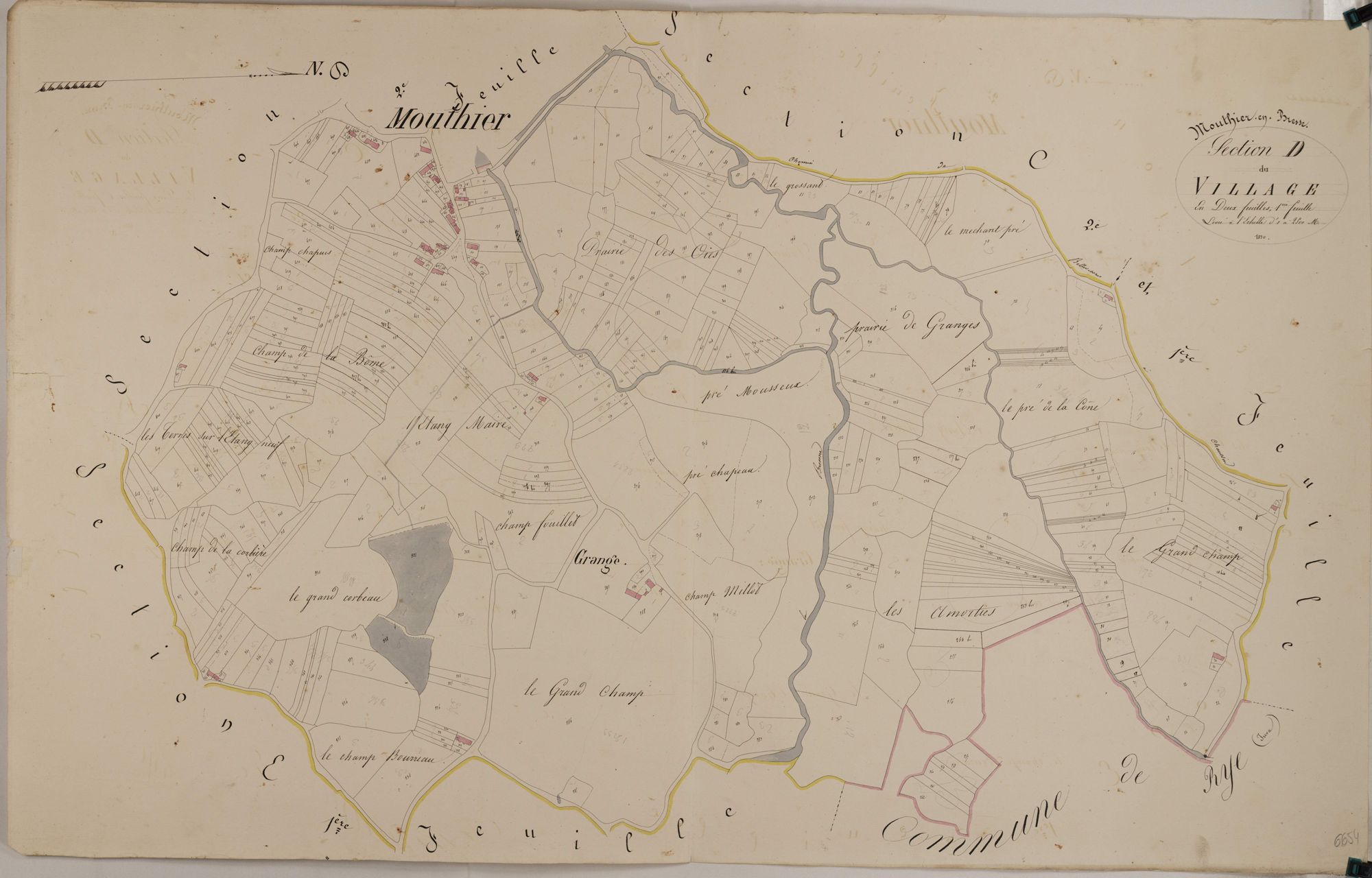 Mouthier-en-Bresse - LE VILLAGE
