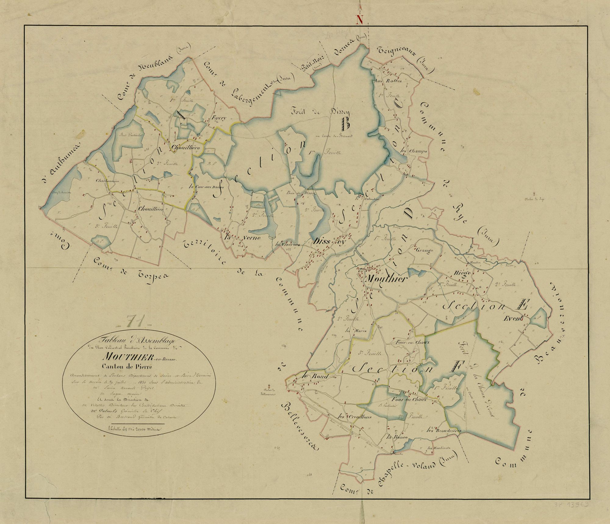 Mouthier-en-Bresse - Toutes sections