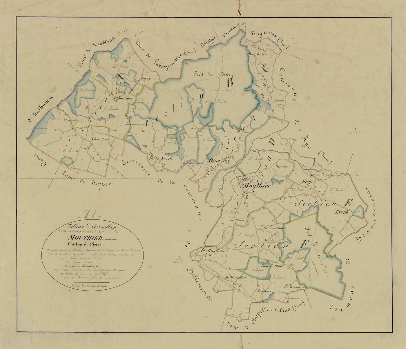Mouthier-en-Bresse - Toutes sections